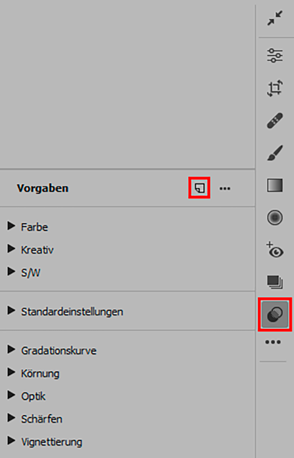 Vorgaben von Lightroom nach Adobe Camera Raw kopieren 02