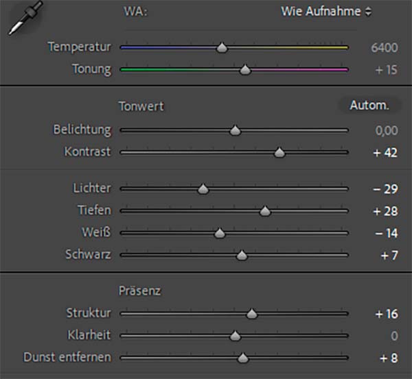 Entwicklungswege in Lightroom, Orgelpfeifen, Ebbergkirche, Hemer 03