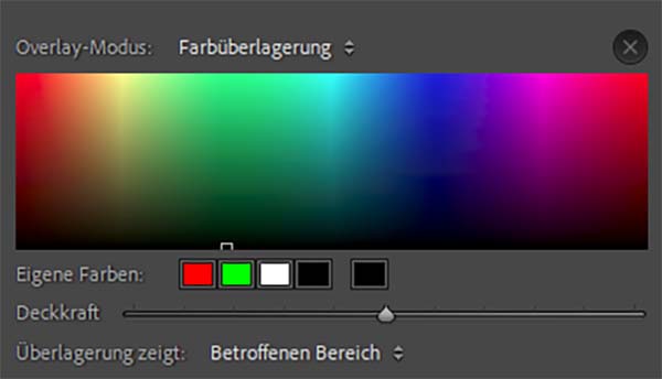 Lightroom Tipps, Maskierung, Tastenkürzel, Shortcut, Maskierungsfarbe, Veränderung Effekt, automatisches Maskieren, 03